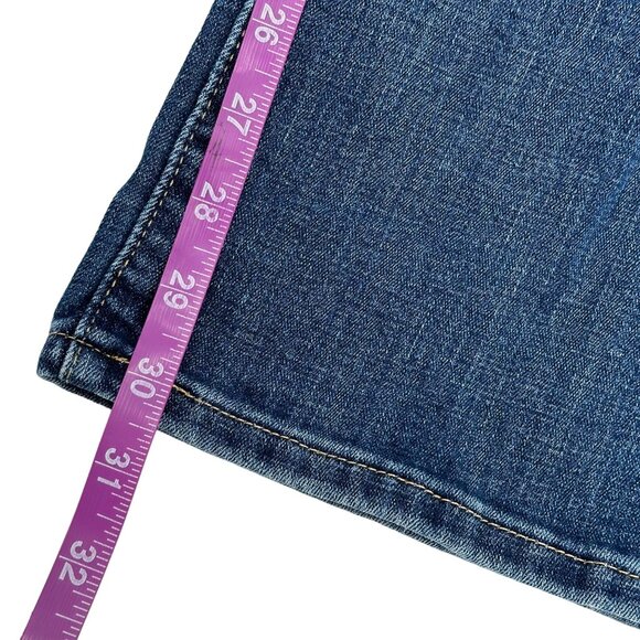 Levis Womens Classic Bootcut Jeans Blue Denim Size 6 - Picture 6 of 13